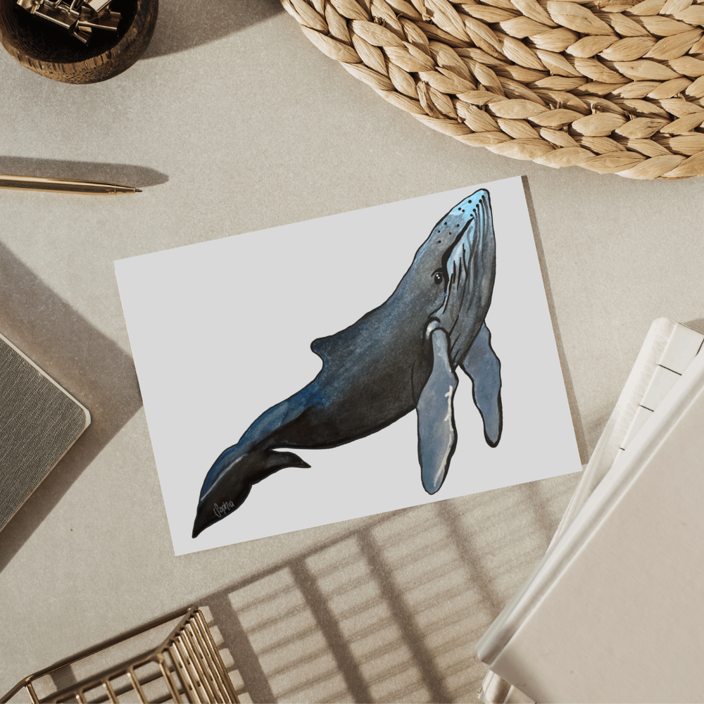 Humpback Whale Greeting Card