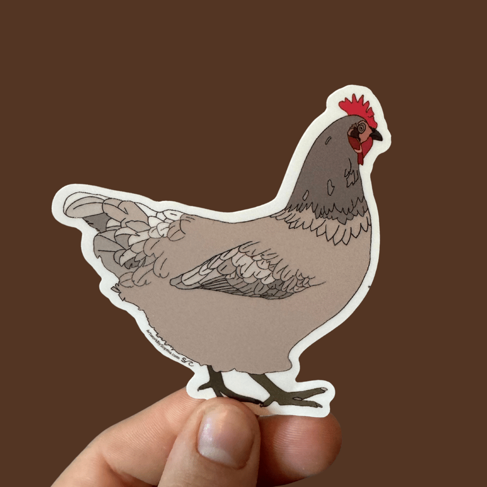Chicken 3in Sticker