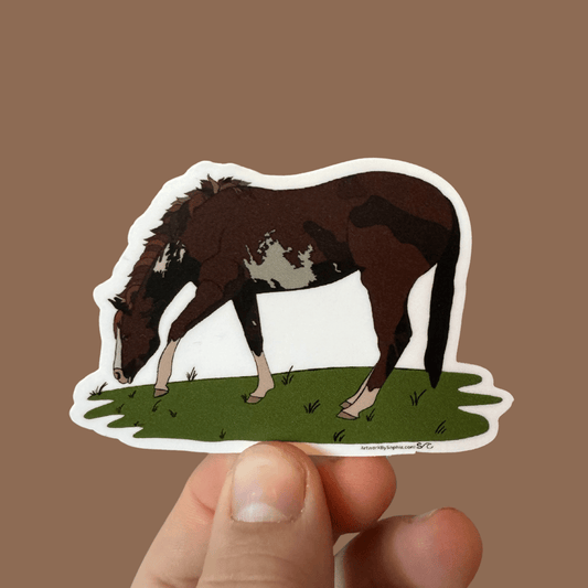 Horsey 3in Sticker