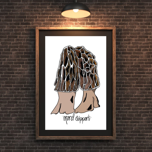 Technicolor Morel Support Print