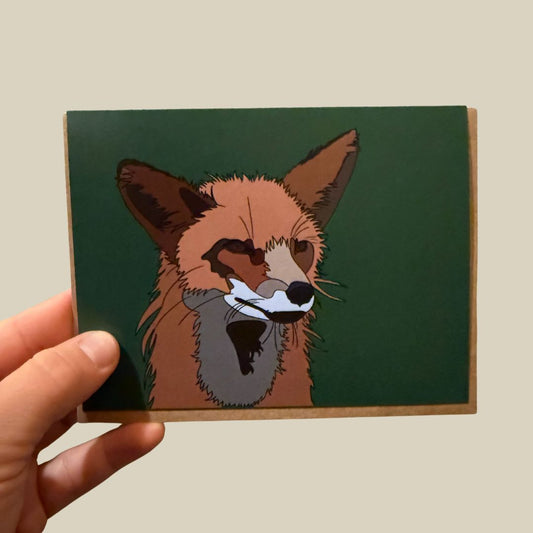 Red Fox Greeting Card