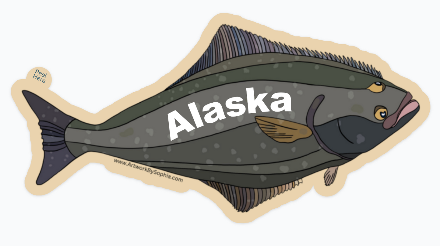 Alaska Halibut 3.5in