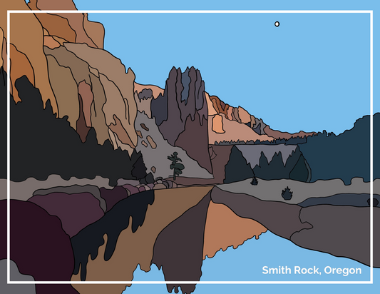 Smith Rock, Oregon | Oregon State Parks | Greeting Card
