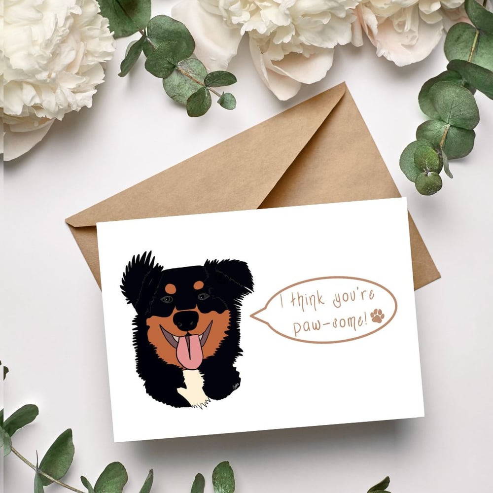 You're Paw-some Greeting Card