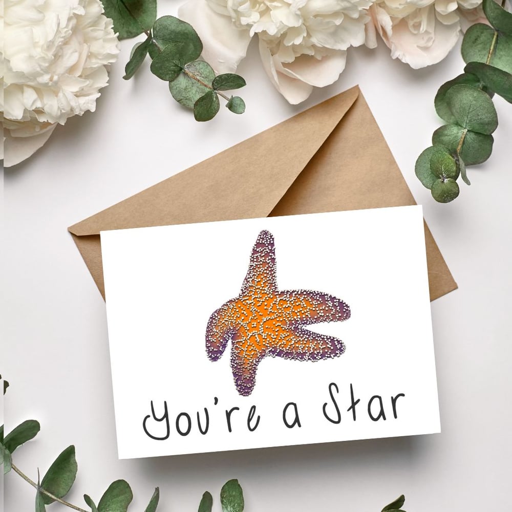 You're a Star Greeting Card