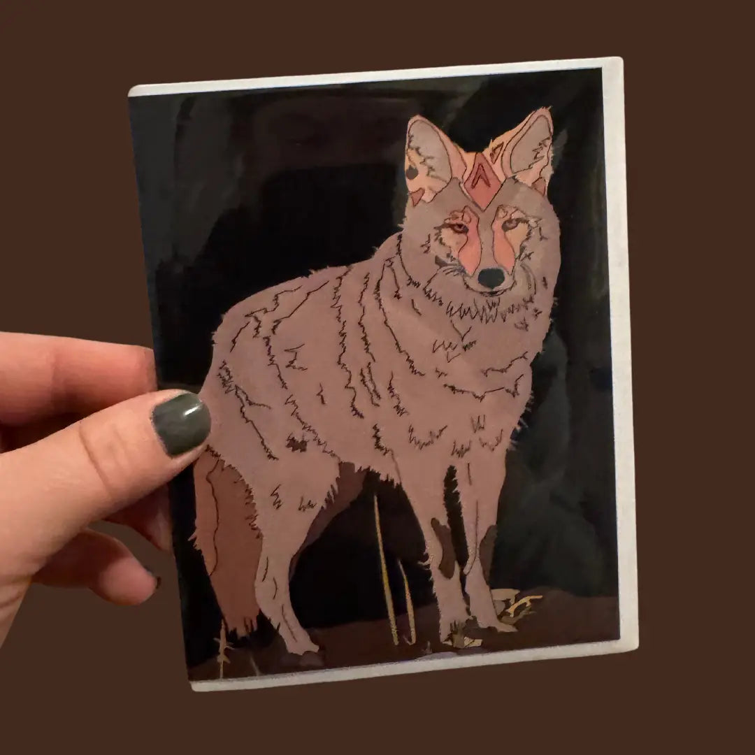 Coyote | "She" | Greeting Card