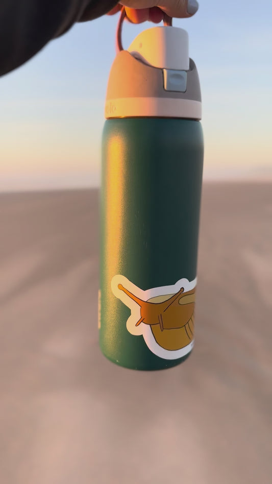 Giant Banana Slug Sticker