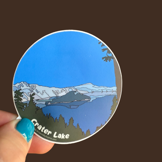 Crater Lake Sticker