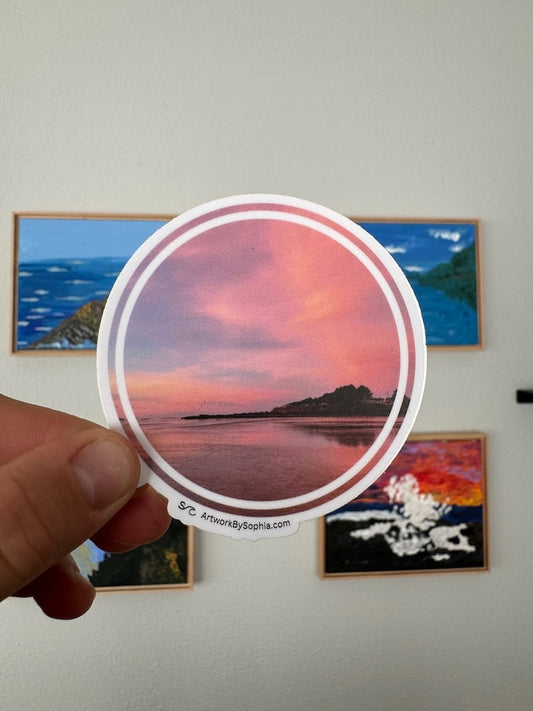 Goodnight, Yachats Sticker 🌊