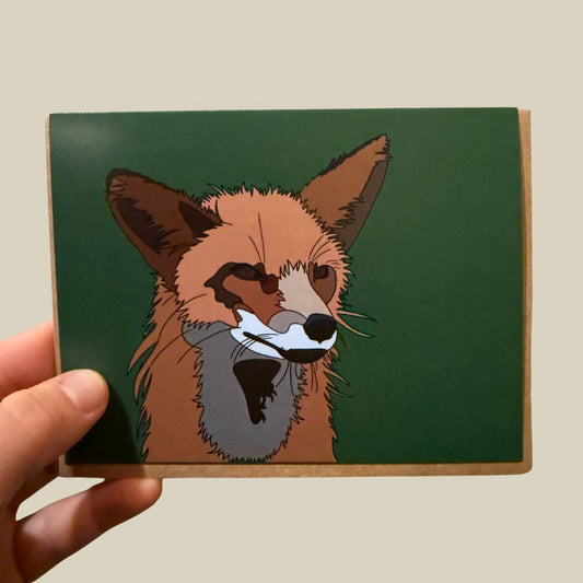 Red Fox Greeting Card
