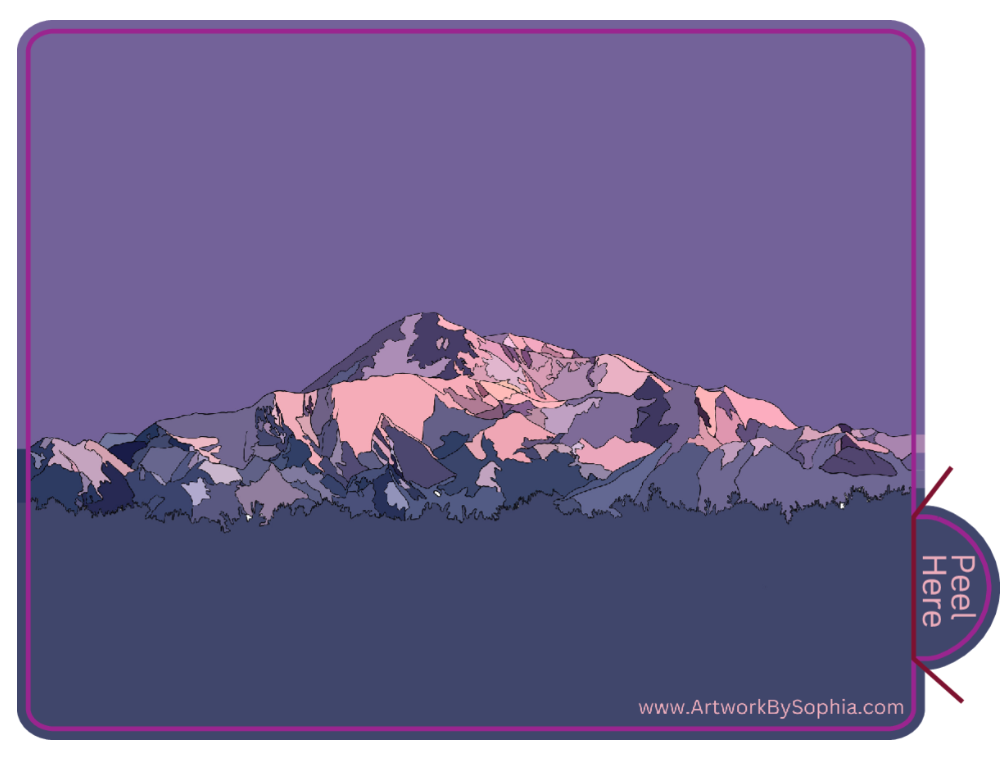 Denali 3in Sticker