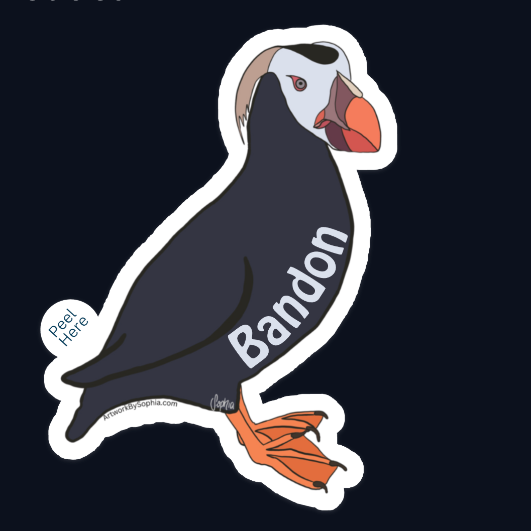 Bandon Tufted Puffin 3in