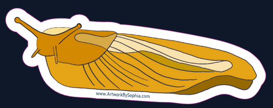 Giant Banana Slug Sticker